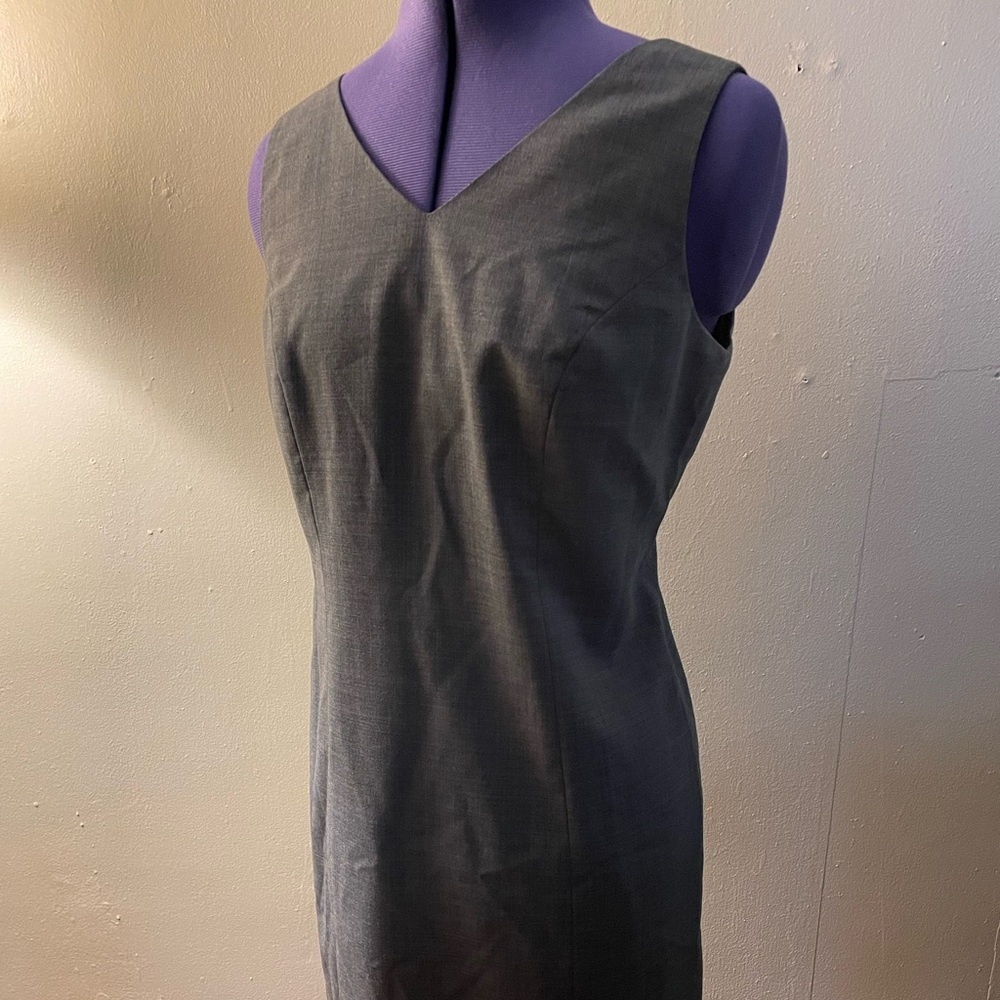Grey Women’s Fitted Dress and Matching Jacket